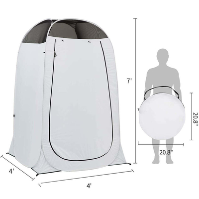 خيمة التخييم في الهواء الطلق المرحاض المنبثقة
